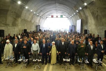 افتتاح طولانی‌ترین تونل جاده‌ای استان کرمانشاه