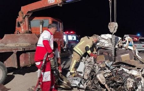 دو تصادف در استان همدان با پنج کشته