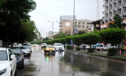 باران، عراق را تعطیل کرد