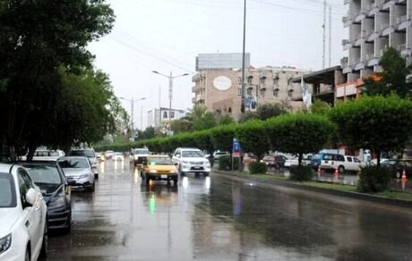 باران، عراق را تعطیل کرد