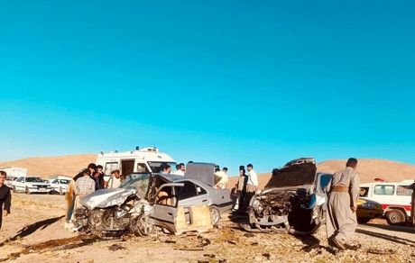 ۴ فوتی و مصدوم در تصادف سمند و پژو ۴۰۵