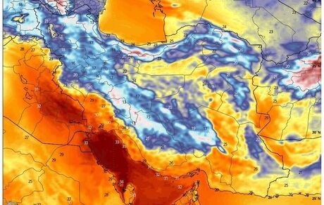 آغاز روند کاهش نسبی دما در برخی نقاط کشور