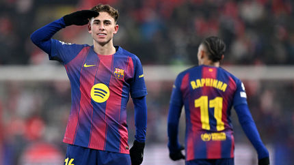 مهاجم جوان بارسلونا با بند فسخ یک میلیارد یورویی تمدید کرد