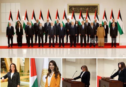 دولت جدید فلسطین با ۴ وزیر زن و بدون وزیر دفاع آغاز بکار کرد