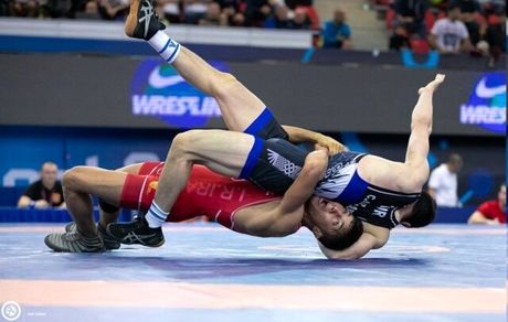 تیم ملی کشتی فرنگی امید ایران قهرمان جهان شد