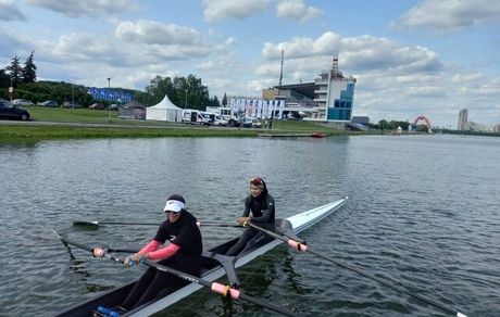 دختران قایقران ایران در رویینگ دو نفره بانوان به شانس مجدد رفتند