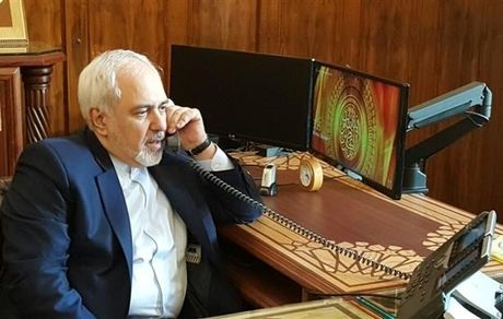 گفتگوی تلفنی ظریف با نخست‌وزیر و وزیر امور خارجه کویت