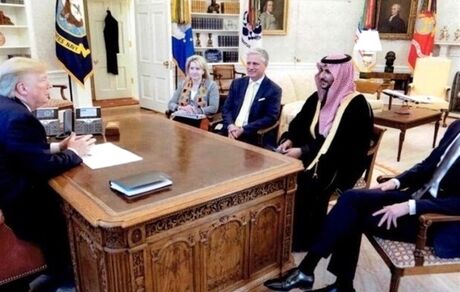 بن‌سلمان حامل پیام برادرش به ترامپ بود