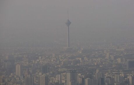 احتمال آلودگی گردوخاک در تهران
