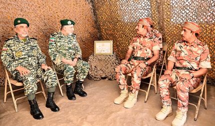 رزمایش مشترک ایران و عمان برگزار شد