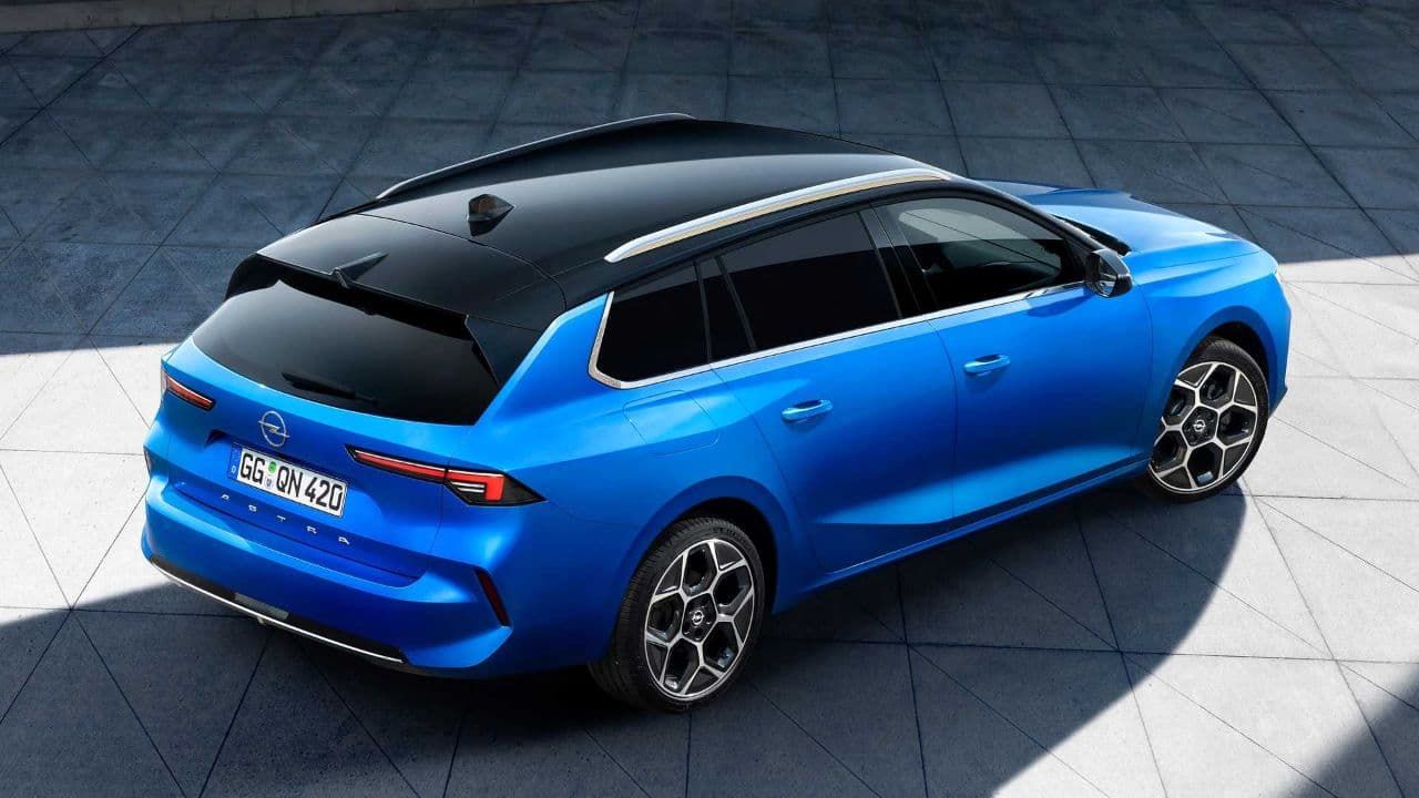 اوپل از نسخه استیشن واگن آسترا 