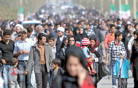 جمعیت ایران ۹۵ میلیونی می‌شود/ کاهش سکونت در روستاها