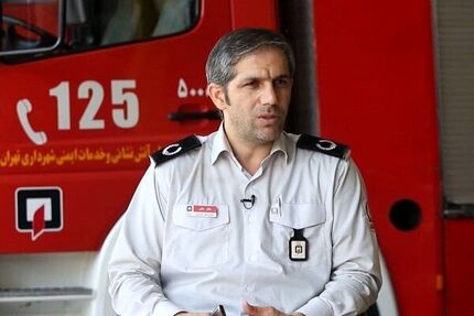 تکذیب آتش سوزی در خیابان کریم خان تهران