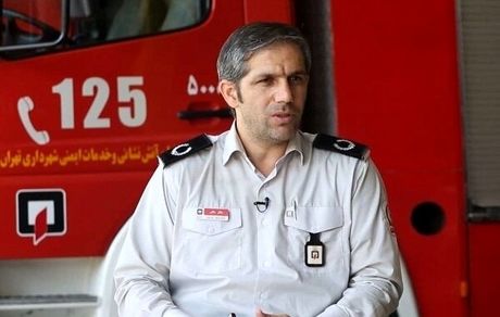 تکذیب آتش سوزی در خیابان کریم خان تهران
