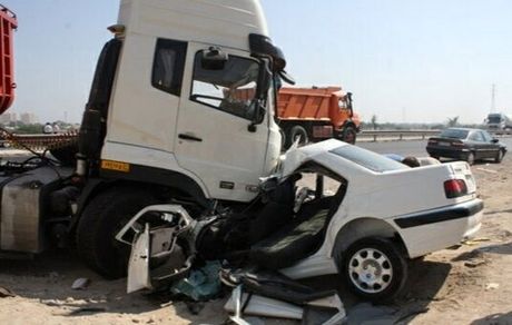 تصادف خونین در محور الیگودرز به داران