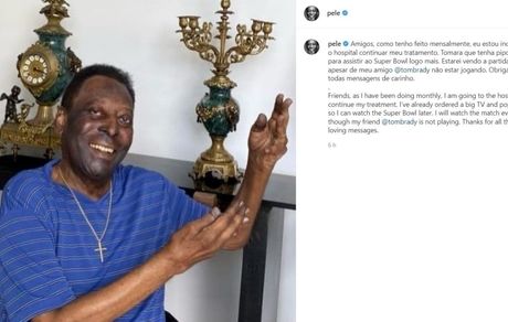 پله اسطوره فوتبال برزیل دوباره به بیمارستان منتقل شد