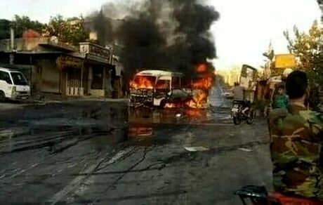 کشته و زخمی شدن دستکم ۳۸ نظامی سوریه در انفجار تروریستی ریف دمشق