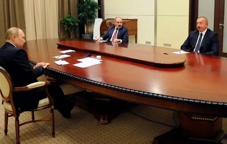 پوتین به دنبال حل اختلافات جمهوری آذربایجان و ارمنستان