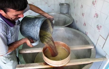 دوشابچی خانا با بوی همیشگی شیره انگور