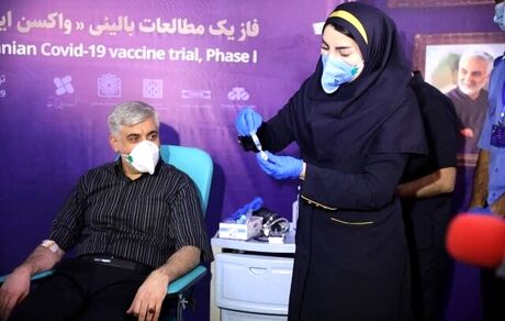 تزریق نخستین واکسن ایرانی به ۱۰ هزار داوطلب تا پایان اردیبهشت در فازسوم