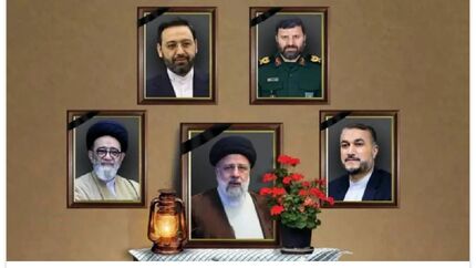 حضور دیپلمات‌های طالبان در آیین تشییع پیکر رئیس جمهور شهید در مشهد