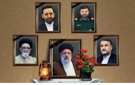 حضور دیپلمات‌های طالبان در آیین تشییع پیکر رئیس جمهور شهید در مشهد