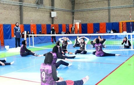 صدرنشینی همدان در پایان دور رفت گروه یک لیگ برتر والیبال نشسته بانوان