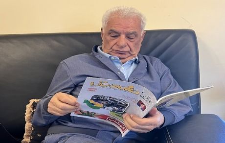 درگذشت پدر گلاب ایران