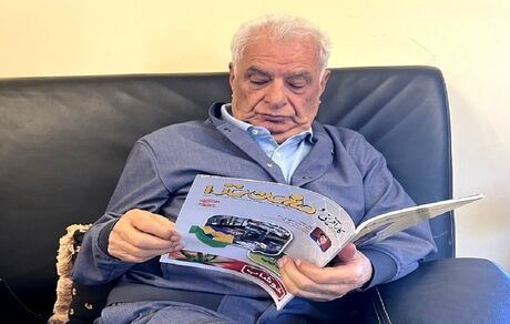 درگذشت پدر گلاب ایران