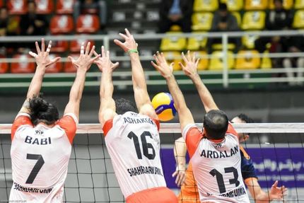 آغاز دور برگشت لیگ برتر والیبال با برد مدعیان و شکست شهرداری ارومیه