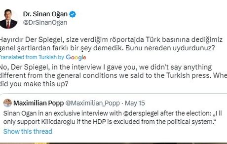 تکذیب شرط گذاری نفر سوم انتخابات ریاست‌جمهوری ترکیه برای قلیچداروغلو