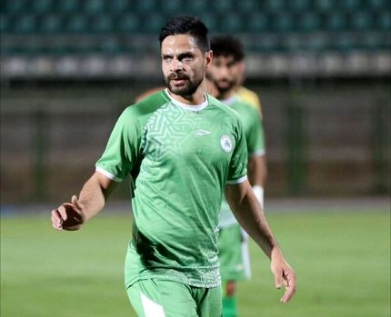 بازیکن جدید ذوب آهن، یک ماه دور از میادین