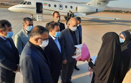 وزیر کشور برای معارفه استاندار لرستان، وارد خرم آباد شد