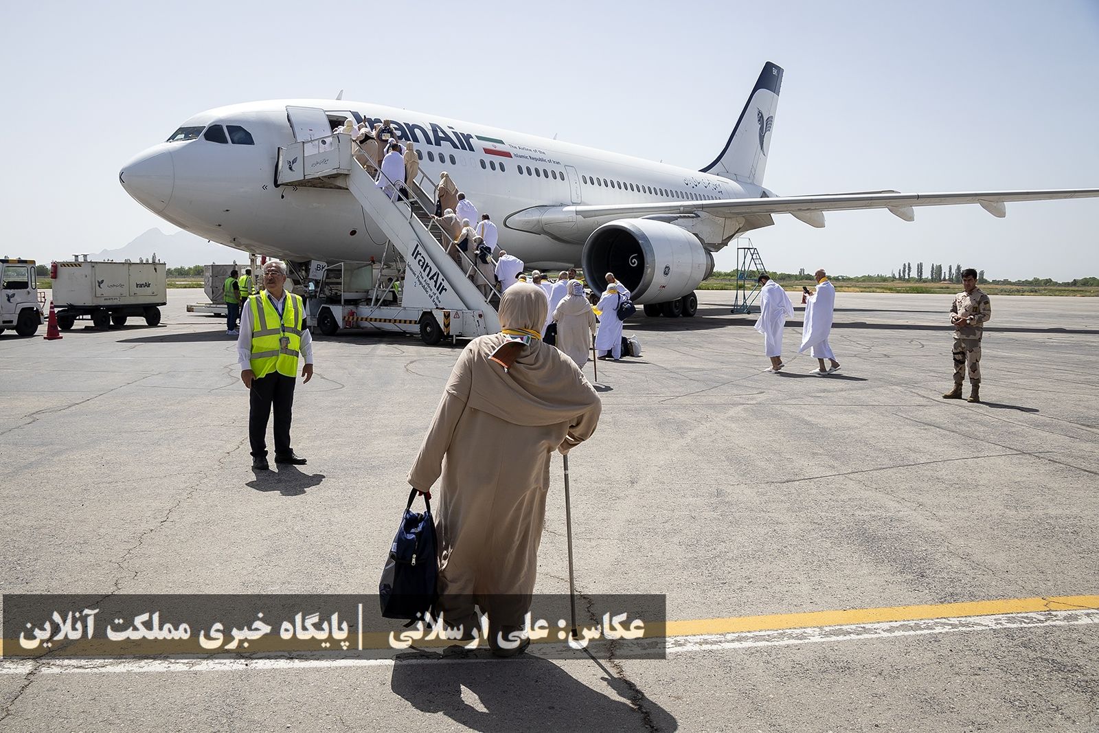 اعزام زائرین سرزمین وحی (حجاج) آذربایجان‌غربی از فروگاه بین‌المللی ارومیه