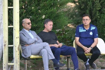 
جلسه فتحی با سرپرست و بازیکنان استقلال
