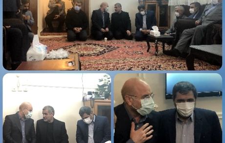 حضور رئیس فراکسیون مناطق محروم در مراسم ختم مادر درگذشته علی نیکزاد