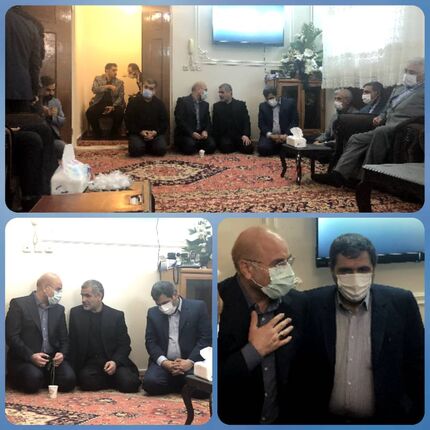 حضور رئیس فراکسیون مناطق محروم در مراسم ختم مادر درگذشته علی نیکزاد