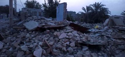 زلزله هرمزگان، روستای سایه خوش بندر خمیر را بطور کامل تخریب کرد