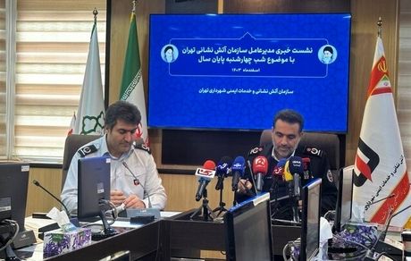 آماده باش ۱۰۰ درصدی ۱۳۸ ایستگاه آتش‌نشانی برای چهارشنبه سوری