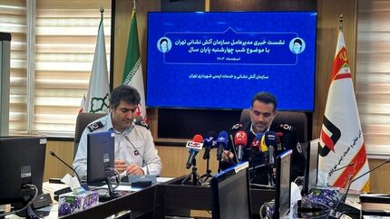 آماده باش ۱۰۰ درصدی ۱۳۸ ایستگاه آتش‌نشانی برای چهارشنبه سوری