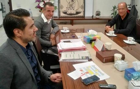 نشست انصاری‌فرد با کالدرون/ درخواست مدیرعامل پرسپولیس از سرمربی آرژانتینی