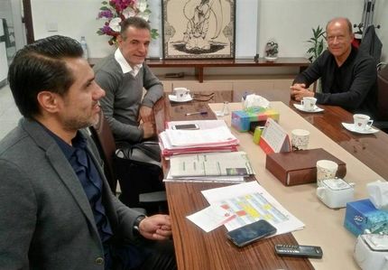 نشست انصاری‌فرد با کالدرون/ درخواست مدیرعامل پرسپولیس از سرمربی آرژانتینی