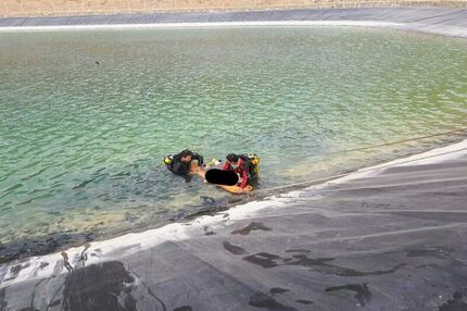 غرق شدن مرد ۴۰ ساله روستایی در استخر کشاورزی واقع در روستای «کانی سیب»