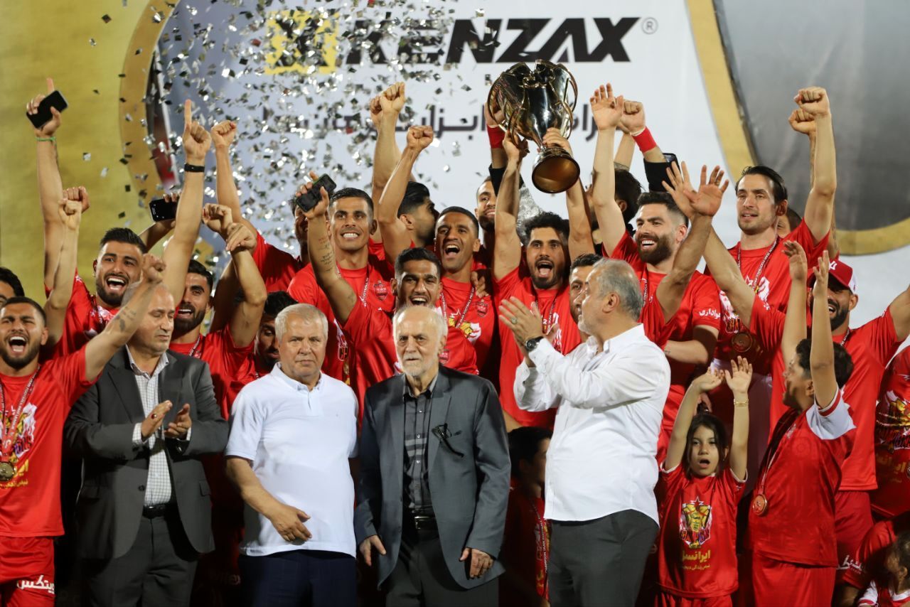 تصاویر جشن قهرمانی پرسپولیس