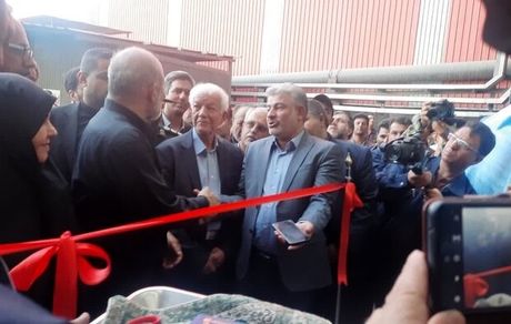 افتتاح کارخانه کنسانتره سنگ آهن سادات سیریز در شهرستان زرند