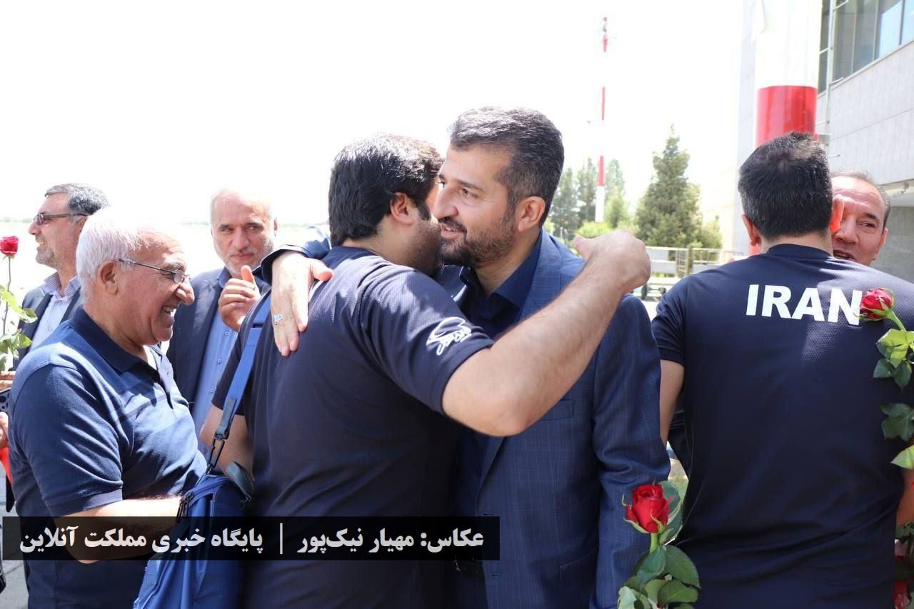 ورود تیم ملی والیبال به ارومیه
