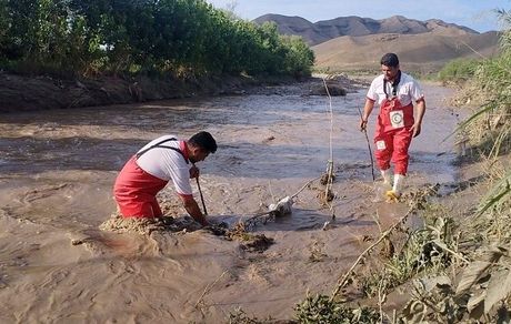 جان باختن یک نفر در سیل بخش مرادلو در مشگین‌شهر