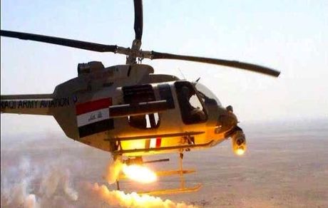 یک بالگرد در عراق سقوط کرد