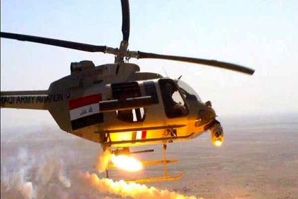 یک بالگرد در عراق سقوط کرد