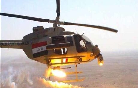 یک بالگرد در عراق سقوط کرد